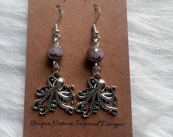 Octopus Beaded Earring