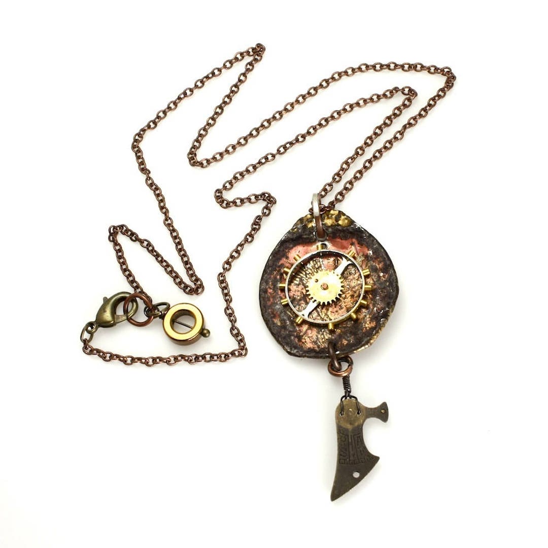 SOLD Vintage Watch Part Necklacewatch Part Etsy