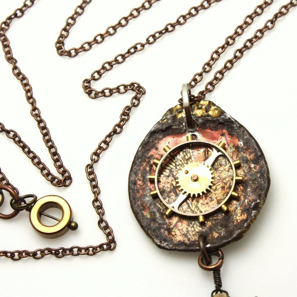 SOLD Vintage Watch Part Necklacewatch Part Etsy