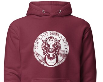 Scrooge & Marley Lion Head Premium Hoodie - Unisex