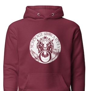 Scrooge & Marley Lion Head Door Knocker Premium Hoodie - Unisex