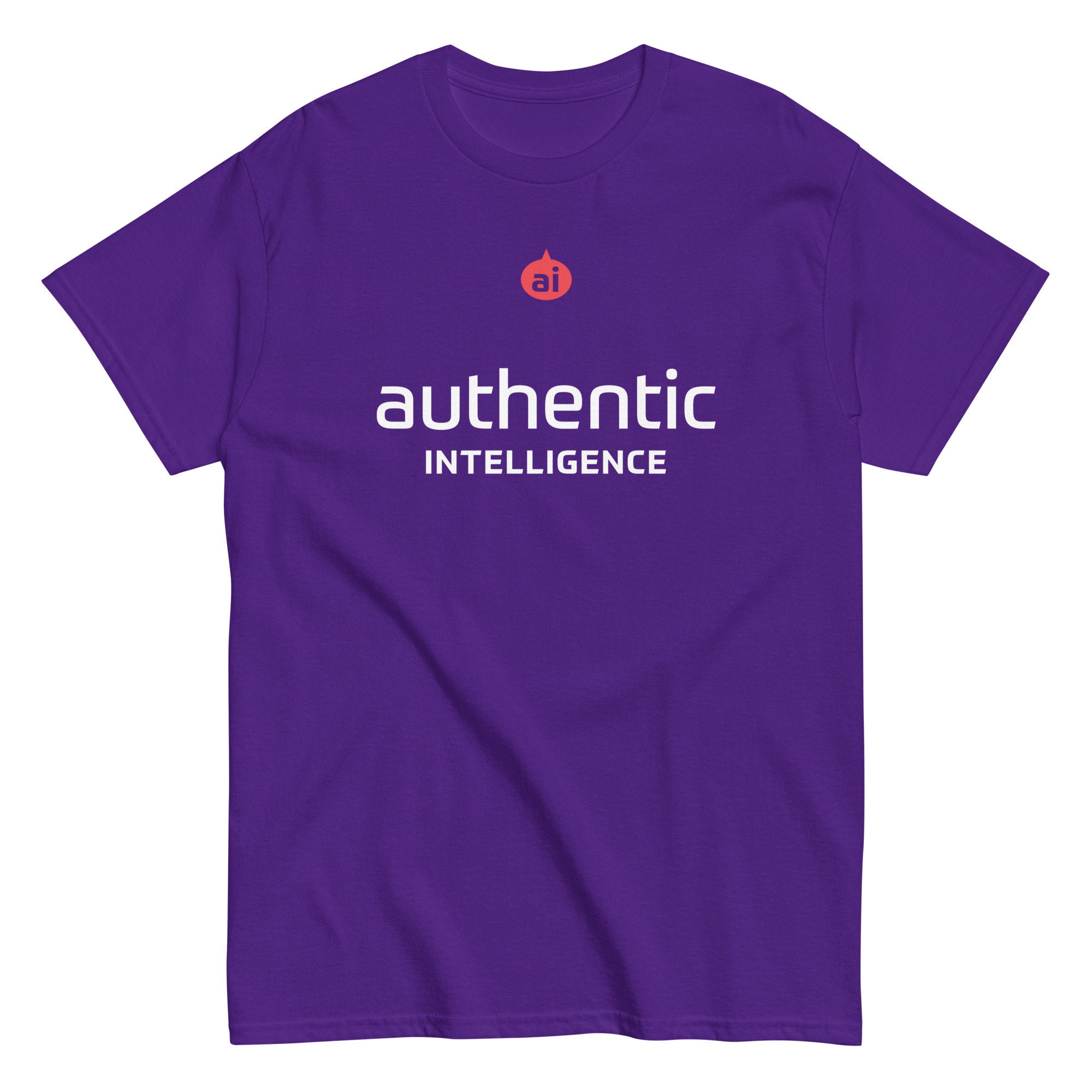 Authentic Intelligence (ai) Classic T-shirt - Etsy Authentic Intelligence (ai) Classic T-shirt - Etsy