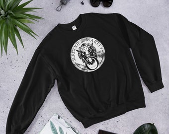 Christmas Carol Sweatshirt: Scrooge & Marley Lion Door Knocker