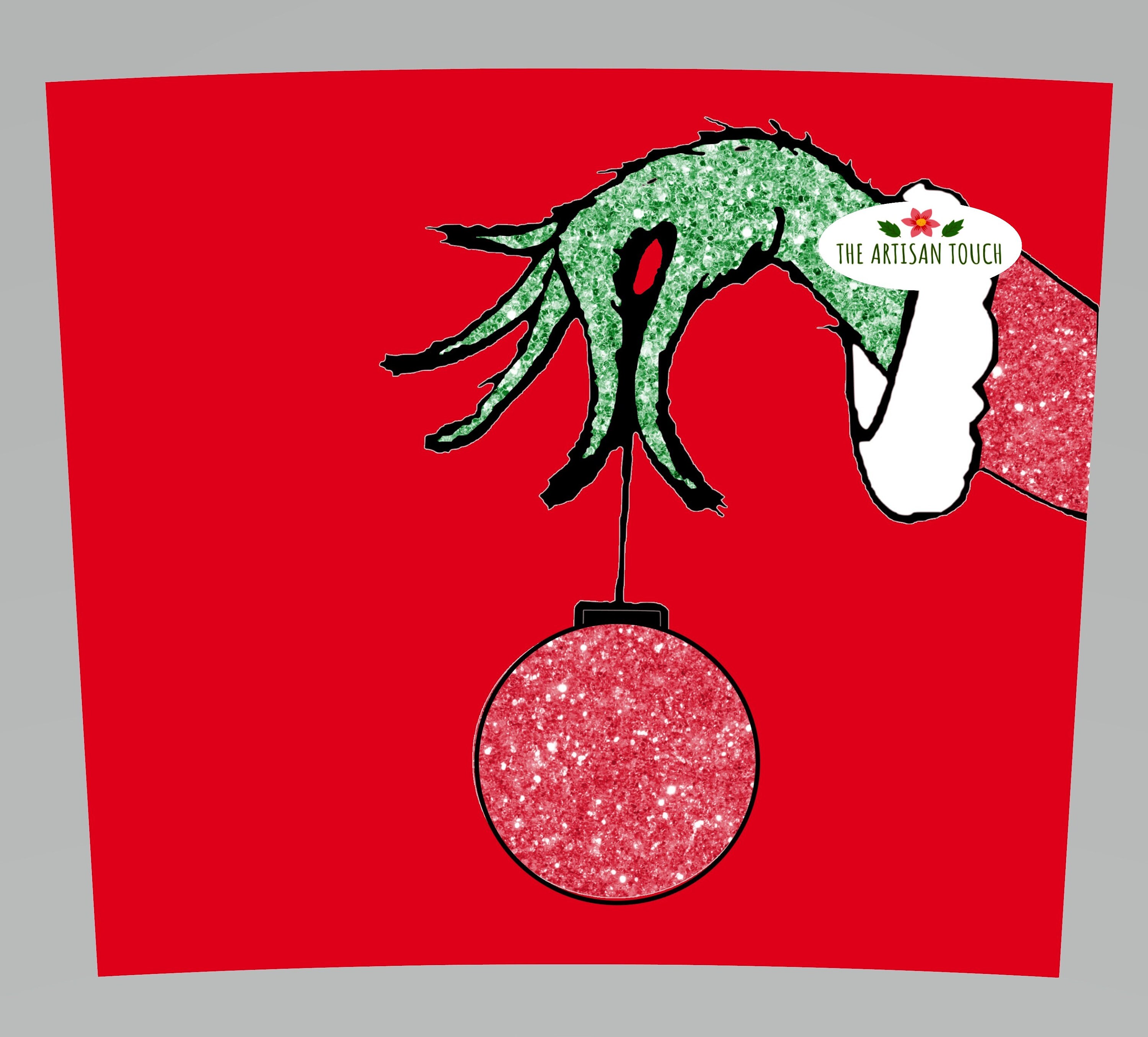 The Grinch Hand w/Ornament Jpeg and PNG Digital Download for Etsy