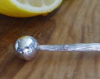 2-Piece Stainless Steel Cocktail Bartender Spoons - Long Handle Mixing & Juicing Tools