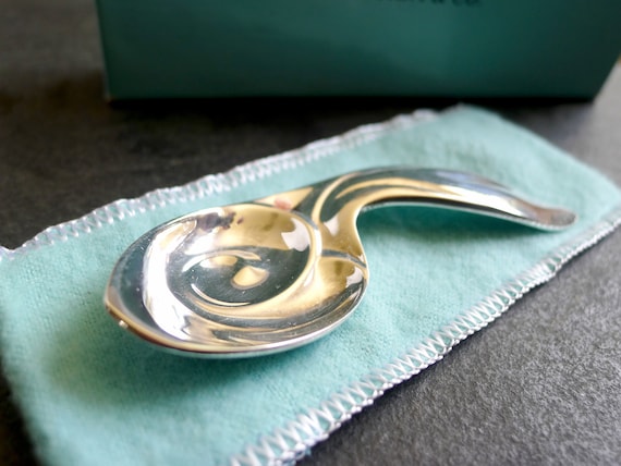 Tiny Tiffany Rabbit Baby Spoon in Sterling Silver