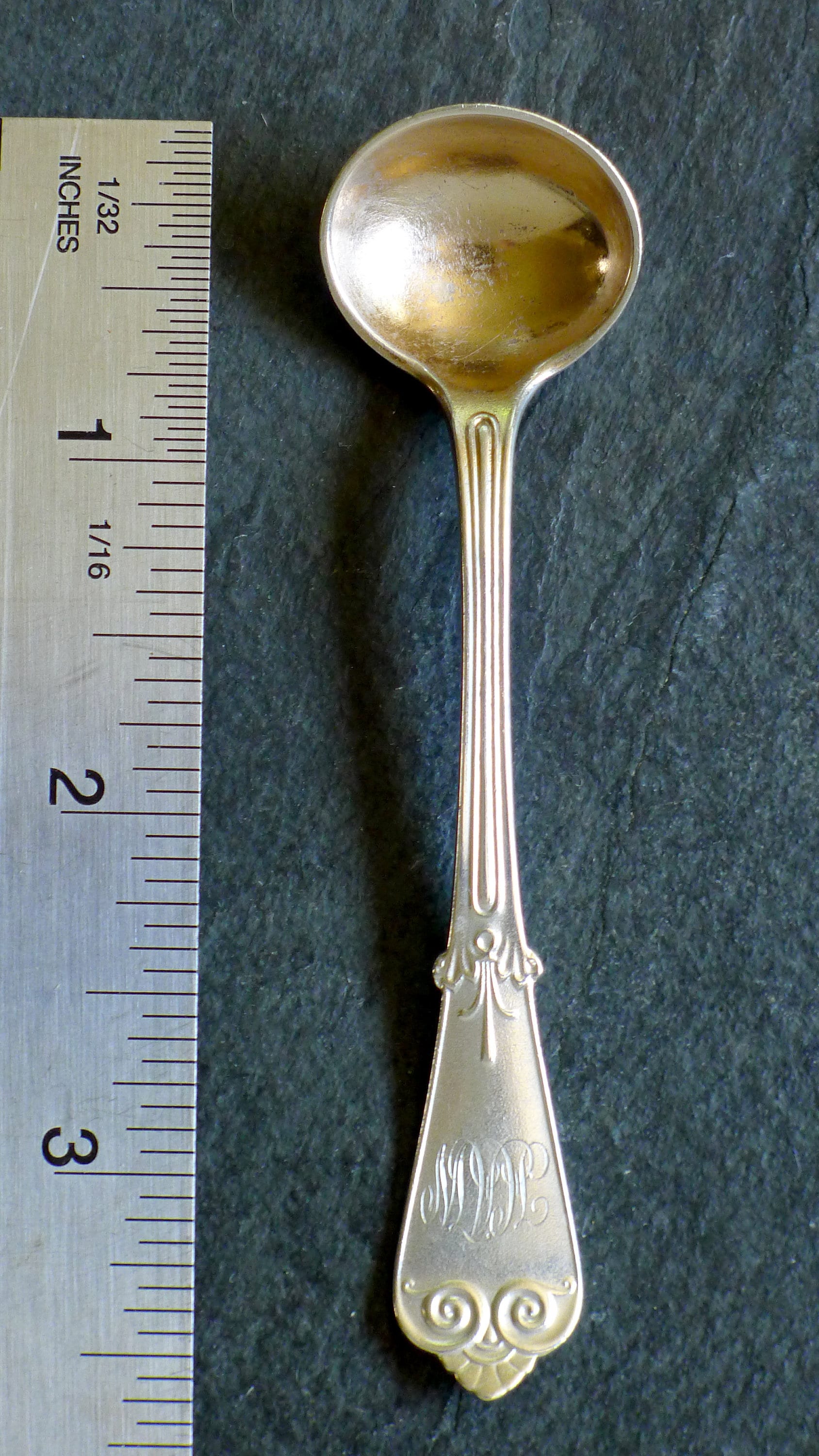Tiffany 純銀　スプーン2本セット Beekman Antique Tiffany & Co BEEKMAN/TIFFANY Sterling Master Salt Spoon
