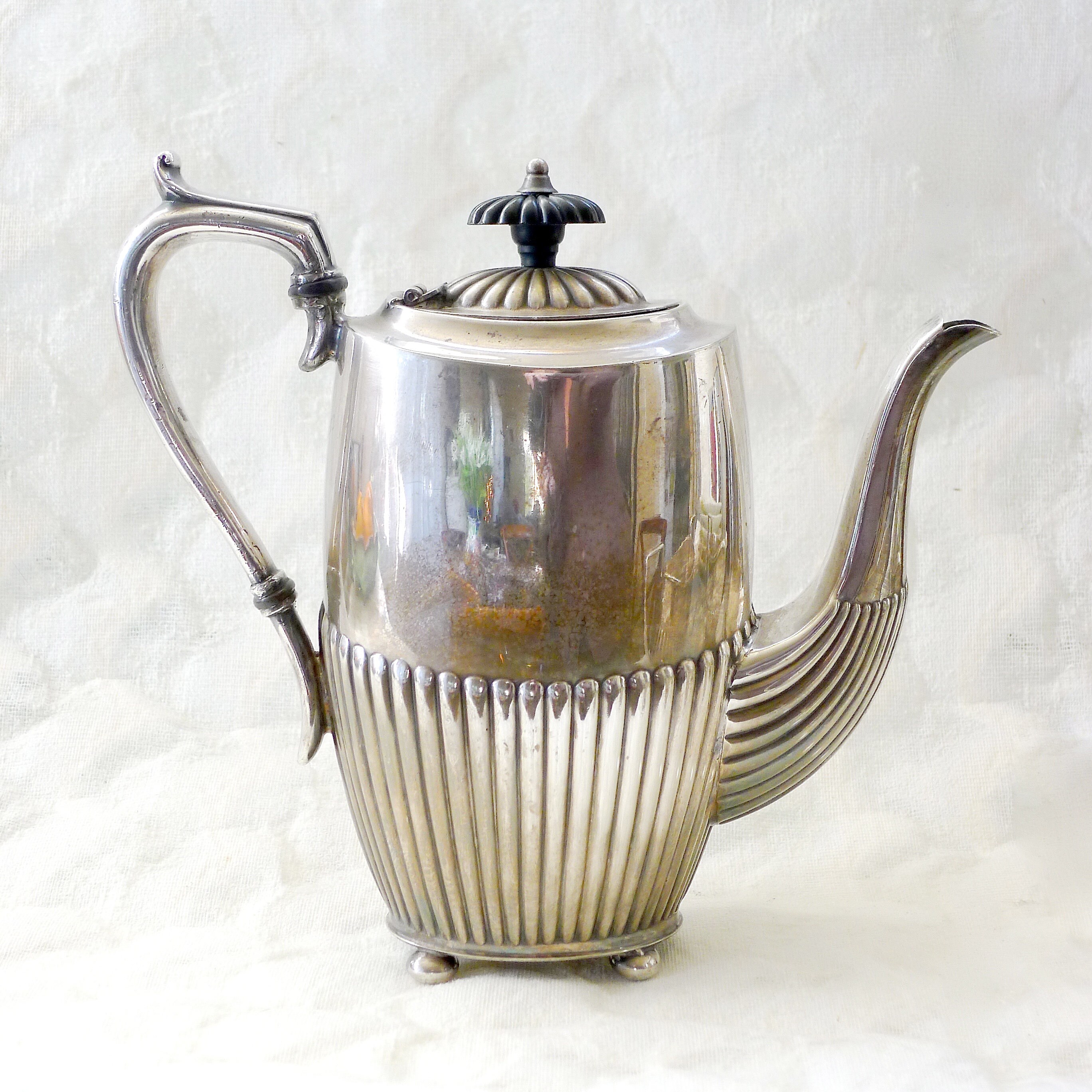 Walker & Hall】 アールデコのティーサービス 4点