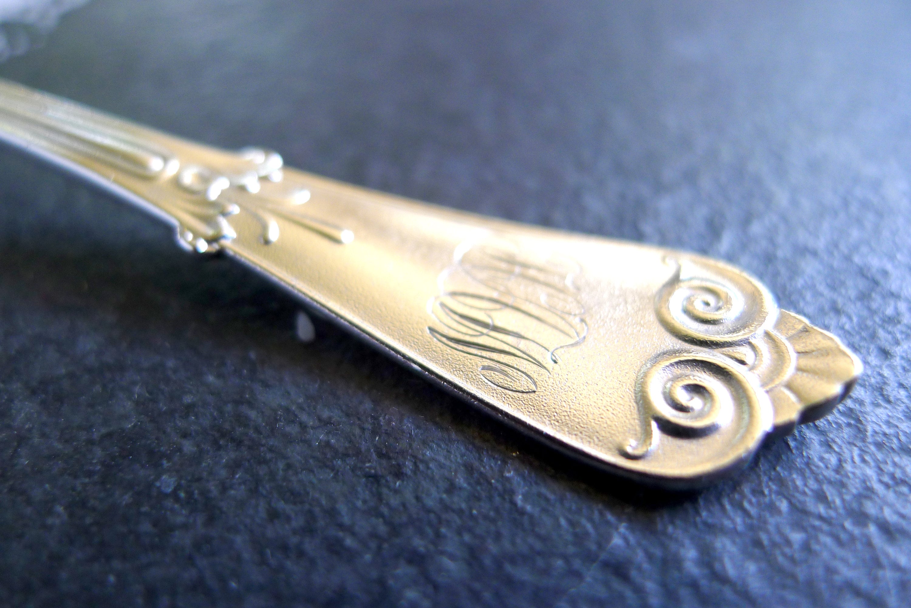 Antique Tiffany & Co BEEKMAN/TIFFANY Sterling Master Salt Spoon