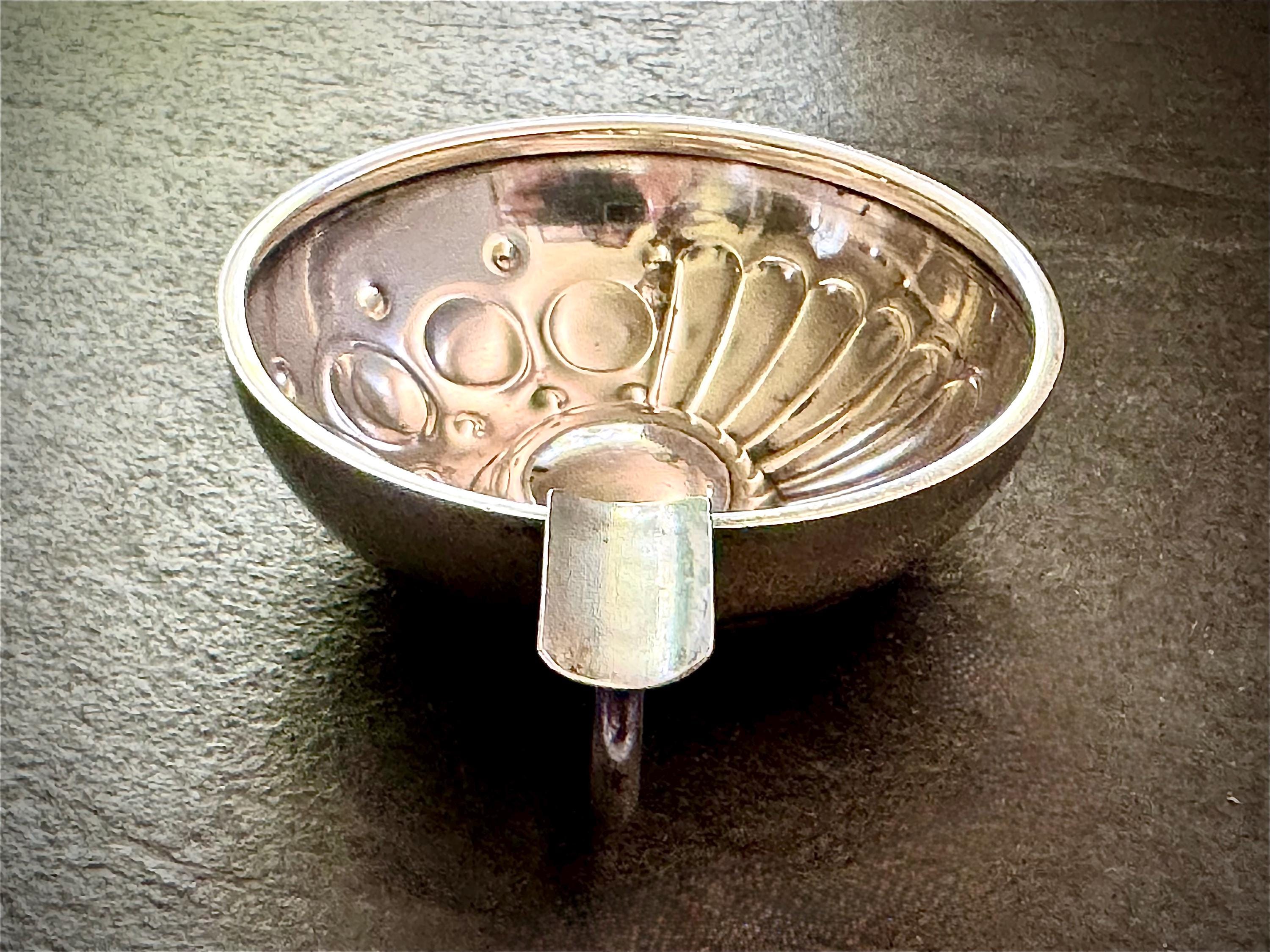 Vintage Tiffany & Co. Sterling Tastevin Wine Tasting Sommeliers