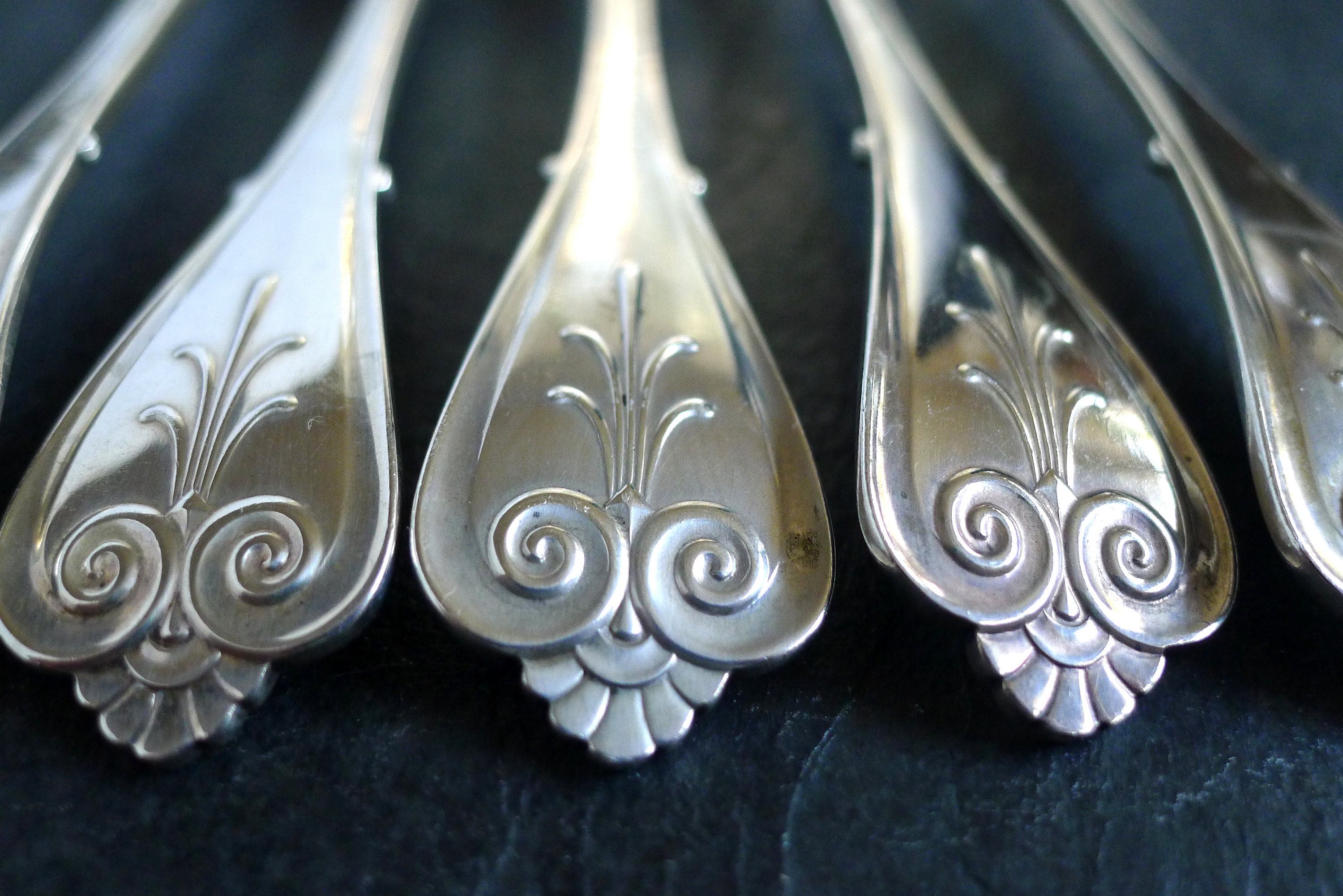 ティファニーBeekmanフォーク1本 Tiffany & Co Sterling Silver Fish Fork BEEKMAN/TIFFANY Pat 1868