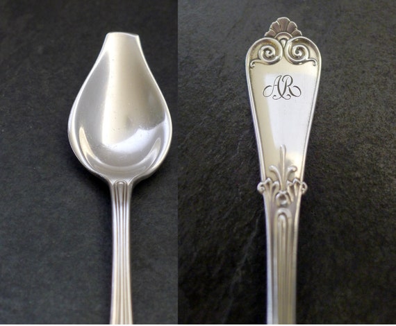 Tiffany 純銀　スプーン2本セット Beekman Antique Tiffany & Co BEEKMAN/TIFFANY Sterling Melon Fruit Spoon