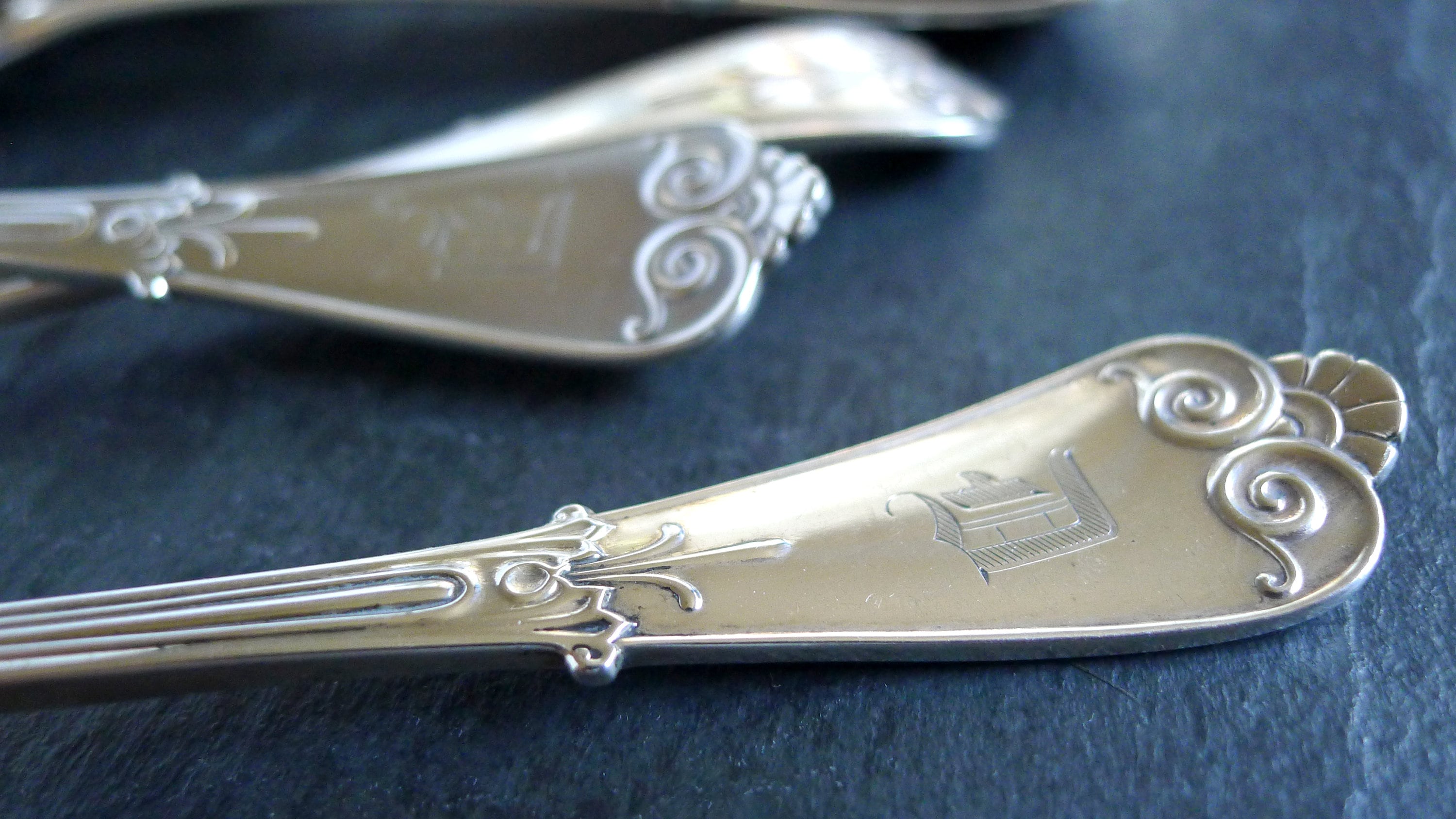 Tiffany & Co Sterling Silver Fish Fork BEEKMAN/TIFFANY Pat 1868