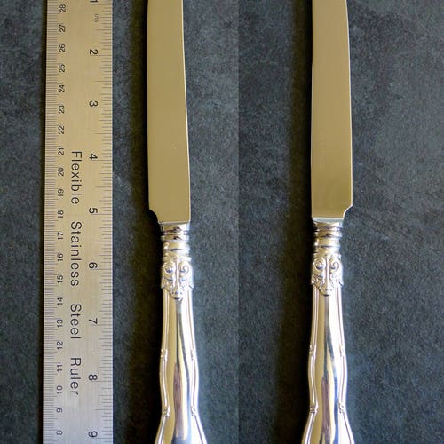 Tiffany & Co shops Sterling Silver Dinner Knife PROVENCE Pattern 1956 Vintage Flatware French Style 9.5 inch