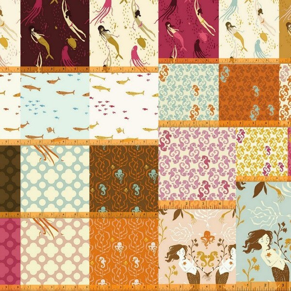 MENDOCINO Fat Quarter Bundle by Heather Ross for Windham Fabrics