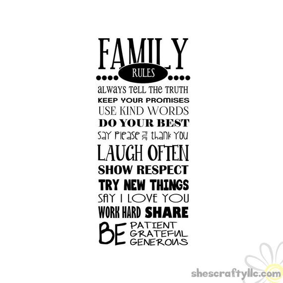 Free Free 63 Family Rules Svg SVG PNG EPS DXF File