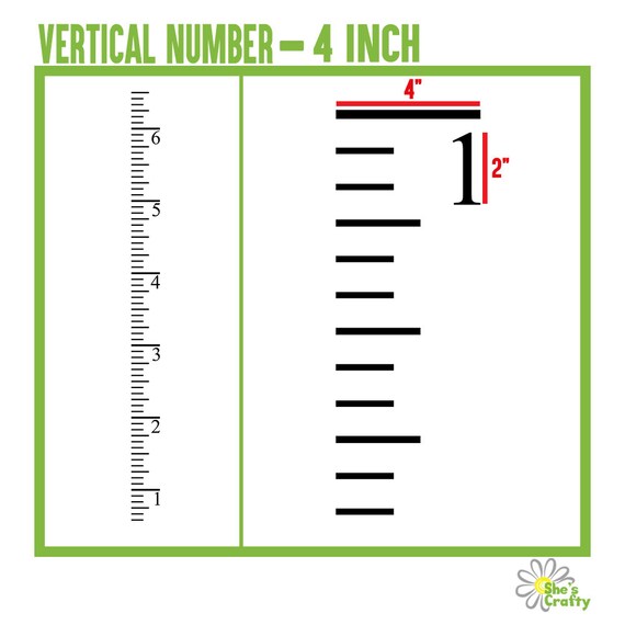 Growth Chart Cut File