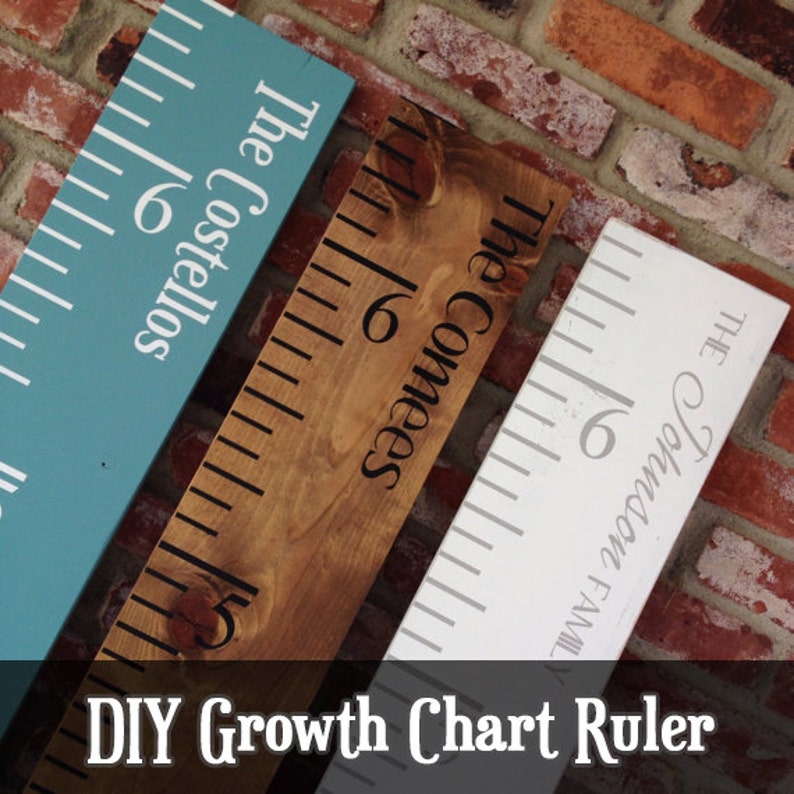 growth chart ruler file svgjpgpdf cut file instant etsy