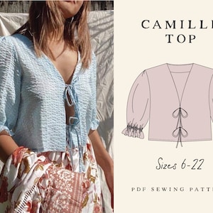 Camille Top Sewing Pattern