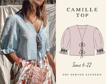 Camille Top Sewing Pattern