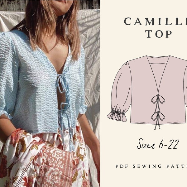Camille Top-Schnittmuster