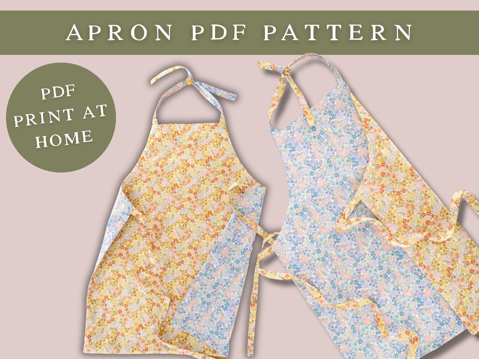 Easy Apron Patterns  The Sewing Room Channel 