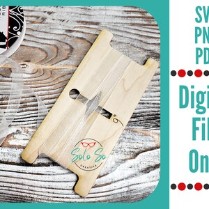 Webband Lineal Laser Cut File, String Lineal, Webband Klöppelschablone Set, Ornament String Lineal, Webband Werkzeug SVG, Glowforge Ready, Digital