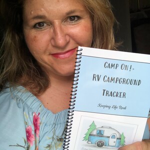 CampsiTe/RV/campground/ TRACKER: Illustrated by Lucy Davis Creatives. Shipping from Santa Fe, NM. image 4