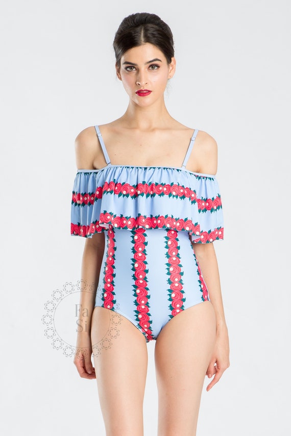 off shoulder one piece
