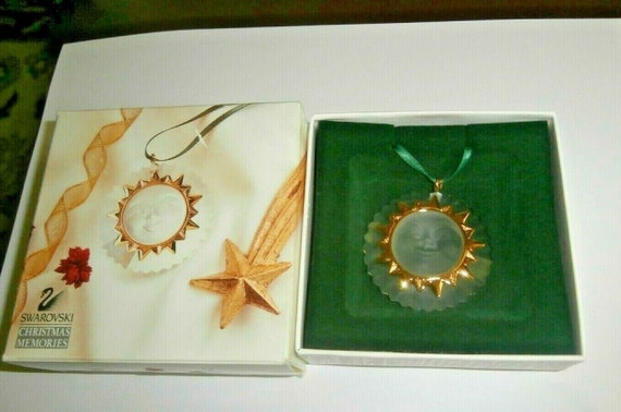 Swarovski Christmas Memories Sun Ornament 9443 000 006 in Box - Etsy