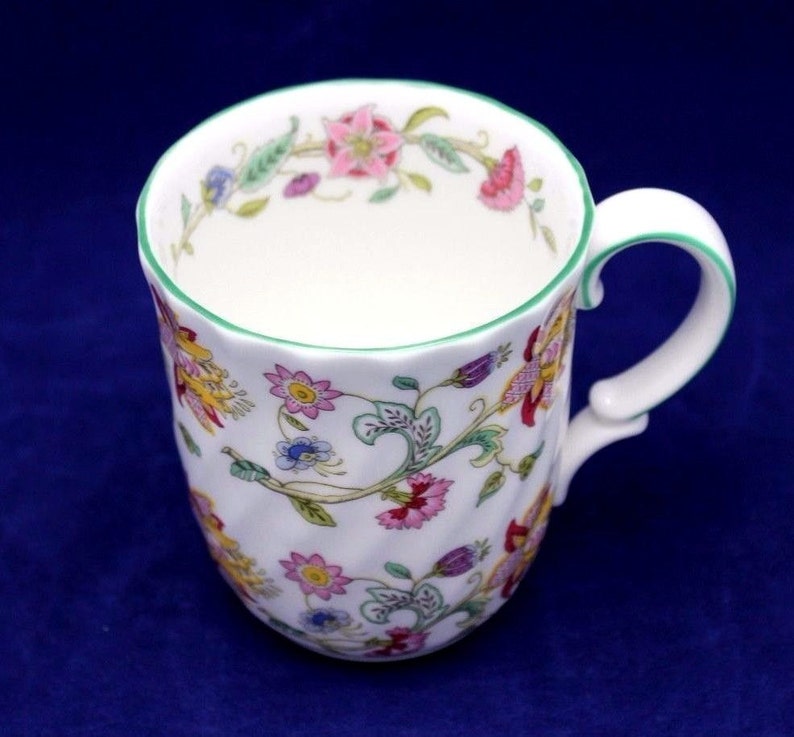 Minton HADDON HALL English Bone China Swirled Mug 1st Quality Etsy UK
