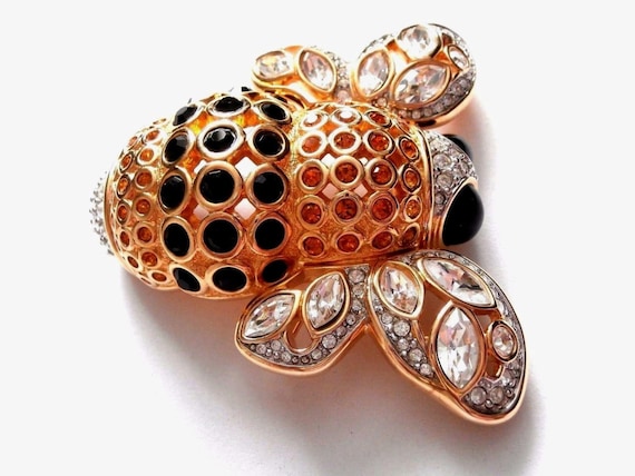 Swarovski bumble sale bee pin