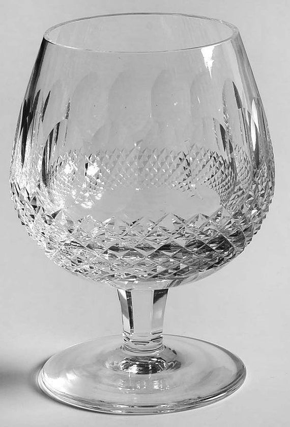 Waterford Crystal Colleen Large Brandy Glass or Snifter 5 1/4 with Short  Stem (6 available)