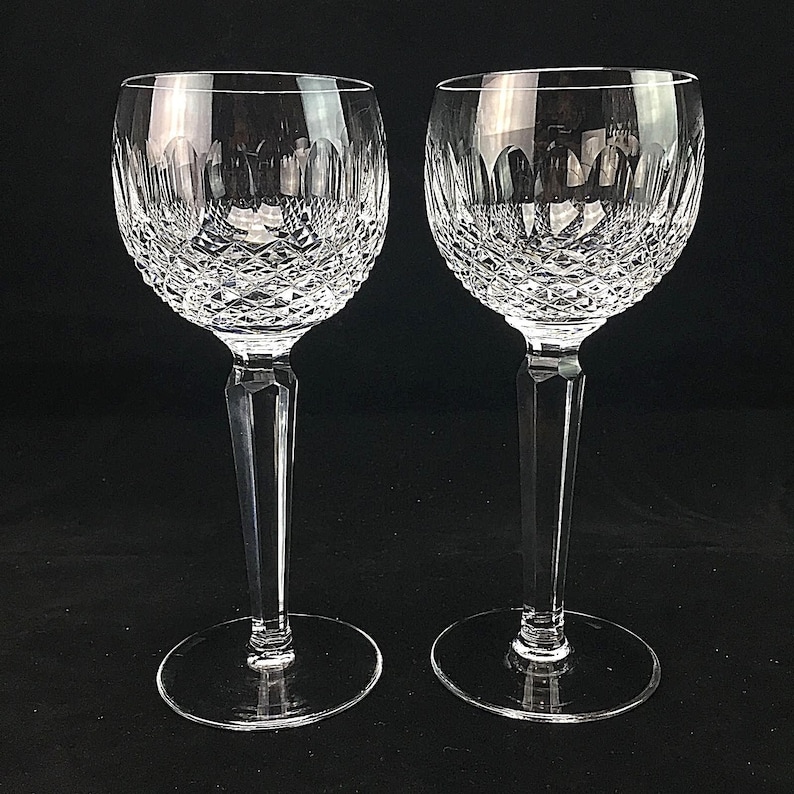 Waterford Crystal Colleen Wine Balloon Hock Glass 7 Etsy
