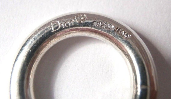 DIOR シルバー925 Christian Dior Sterling Silver .925 Bracelet 50 Gr Made in Italy