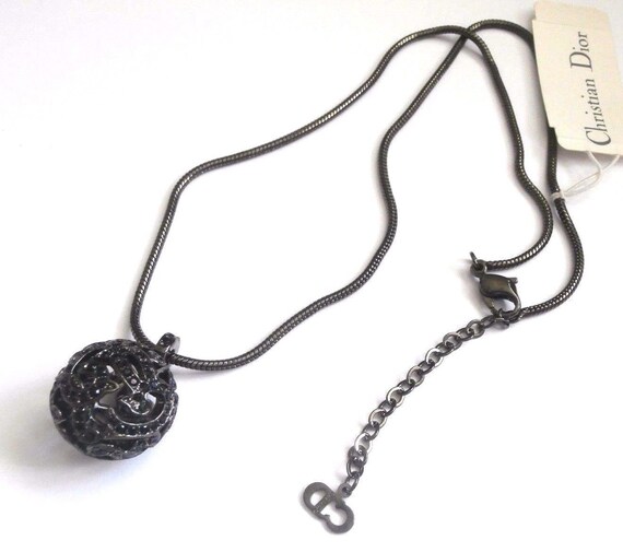 Black Dior Necklace -  Ireland
