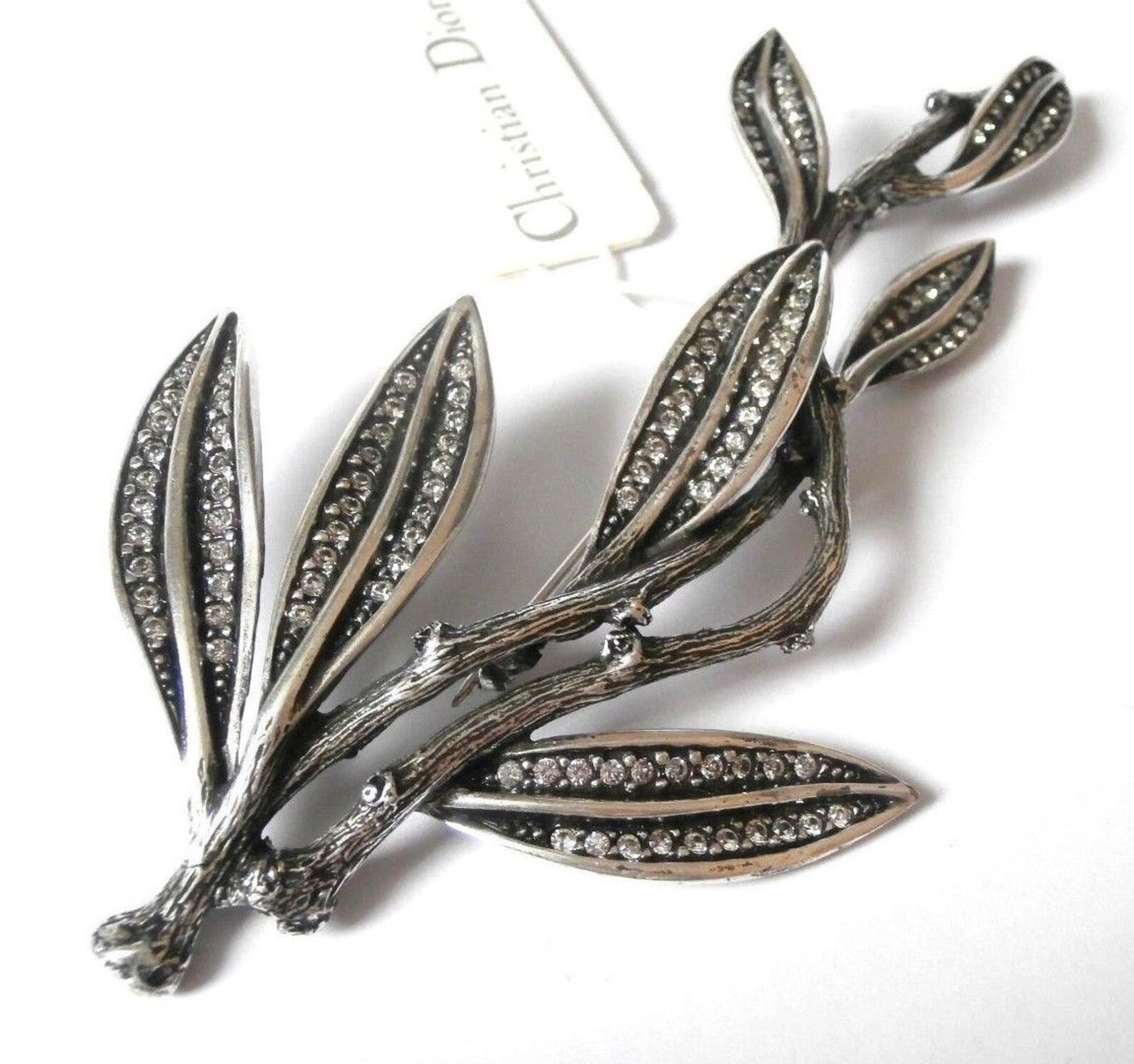 Christian Dior Signé Pin Brooch Antique Finition Ensemble avec Etsy