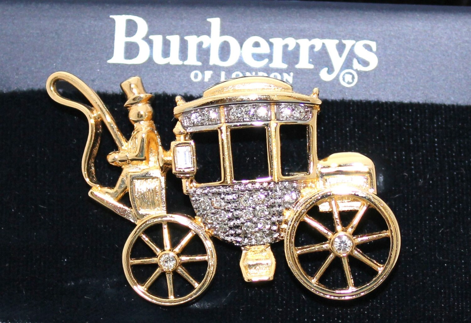 Burberrys バーバリー ブローチ ゴールドカラー Burberrys Of London Brooch Gold Tone Womens Designer Fashion