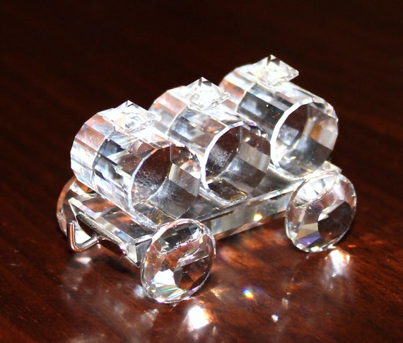 Swarovski Crystal Train Petrol Wagon 015 151 /7471 000 004 - Etsy