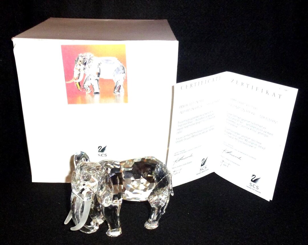 Swarovski Crystal SCS Elephant 