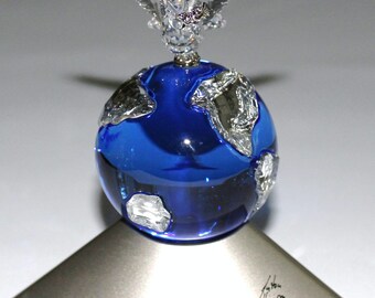 Swarovski 2000 Millennium Edition Crystal Planet New in Box With