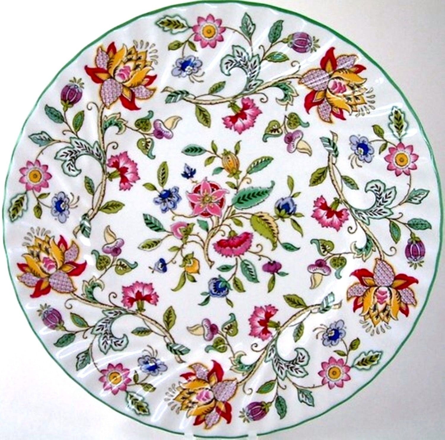 Minton Haddon Hall English Bone China Dinner Plate Beautiful Minton Haddon ...