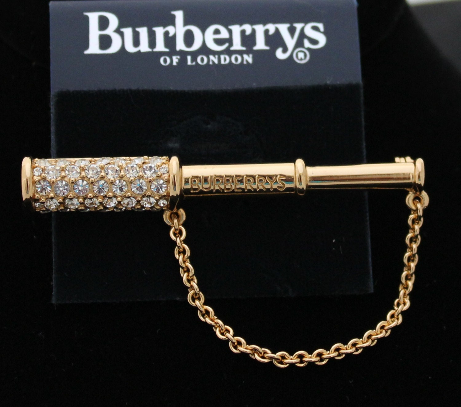 Burberry Logo Pin - Etsy