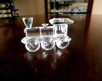 Swarovski Crystal Train Locomotive Engine 015 145 / 7471 000 001