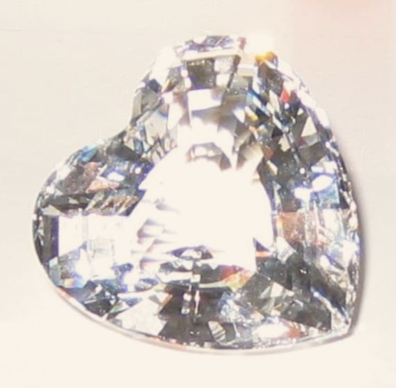 Swarovski 1996 Clear Renewal Crystal Heart in Box - Etsy