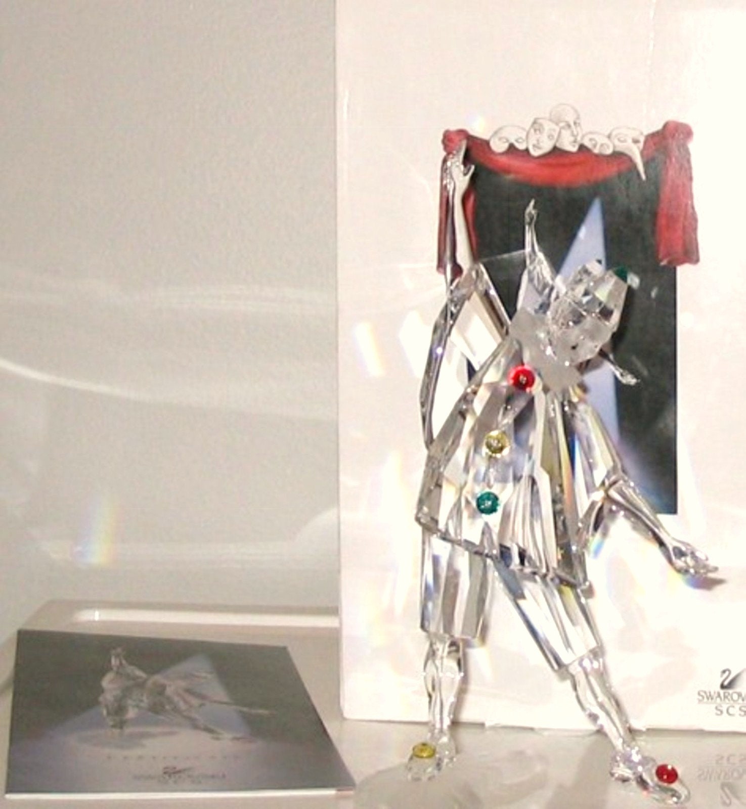 Swarovski Crystal Pierrot SCS 1999 in Box With Certificate Swarovski Crystal Pierrot SCS 1999 in Box With Certificate