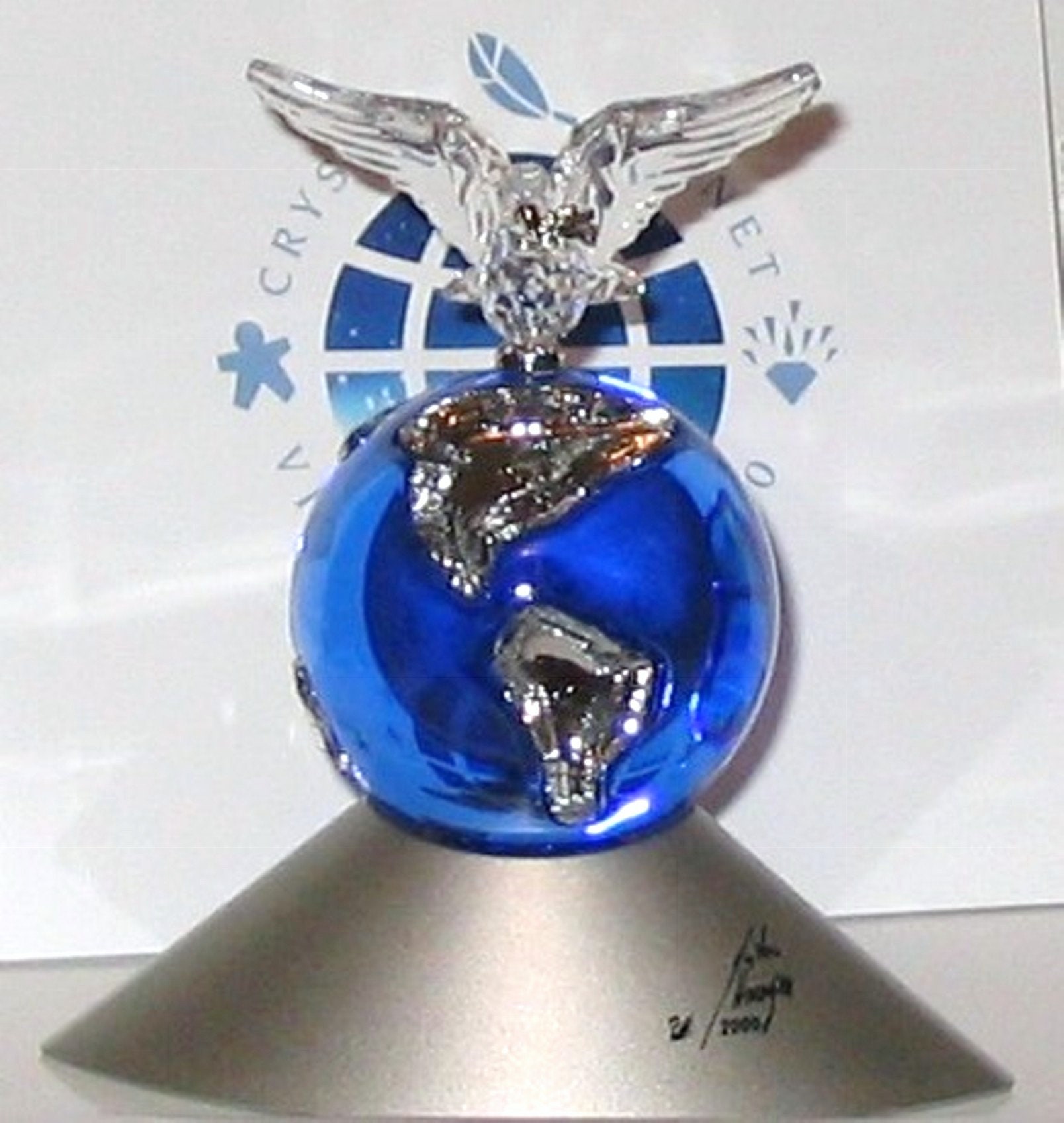 Swarovski Planet 2000 クリスタル地球儀ミレニアム Swarovski Crystal 2000 Millennium Edition Crystal Planet