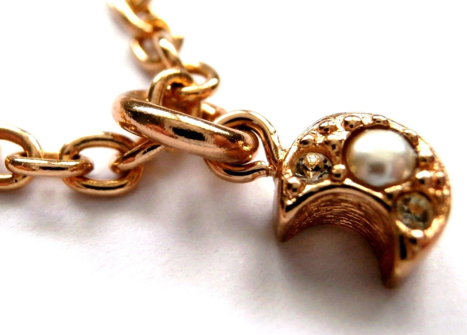 Christian Dior Signed Necklace Gold-plated With Crystal & - Etsy