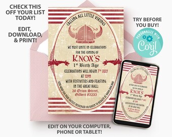 RSVP and Thank You Digital File Kit Skyrim dwarf norse printable Save the Date Norse Viking Classy Wedding Invitation
