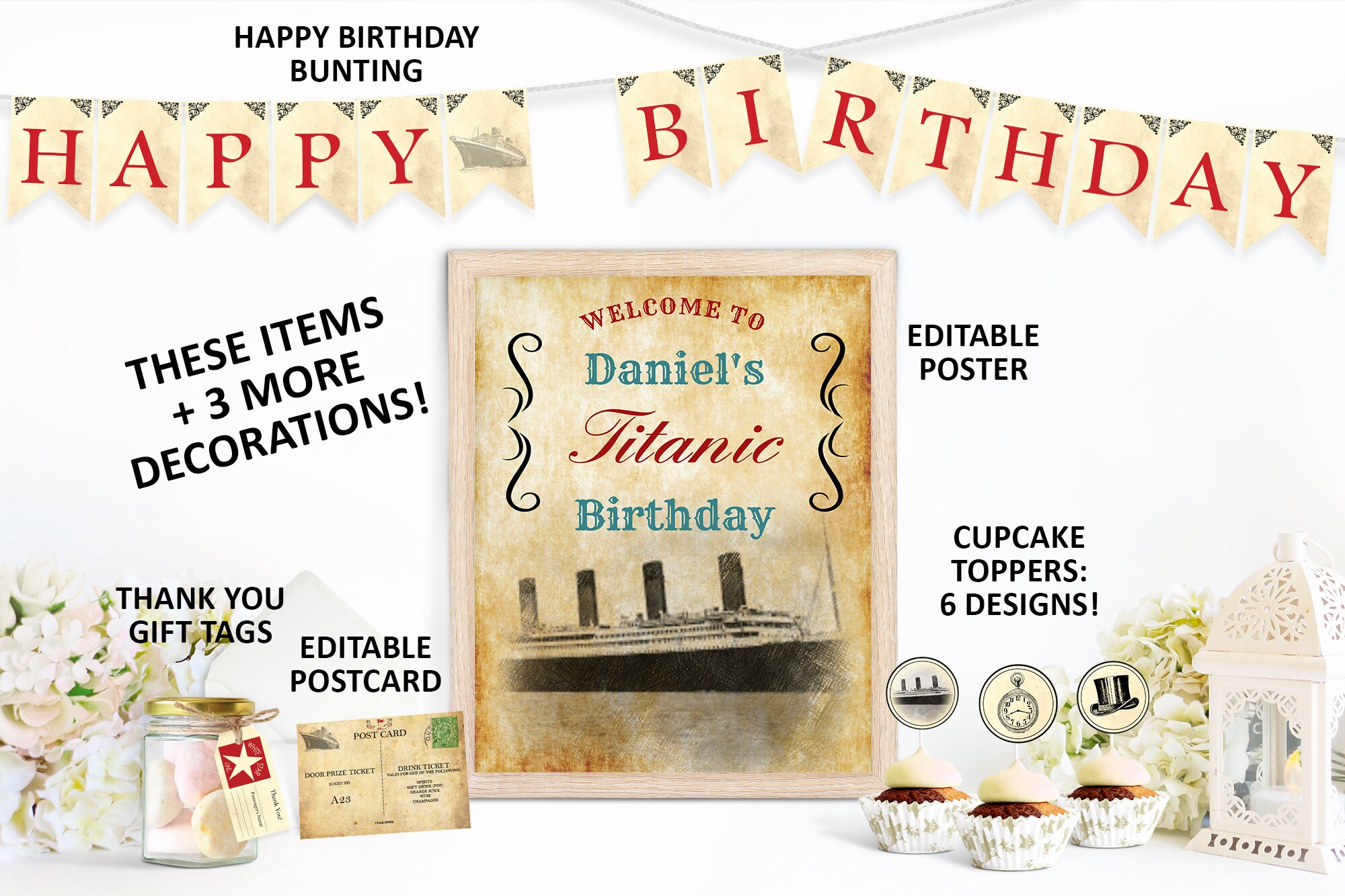 Titanic / Birthday "Titanic Party" | Catch My Party
